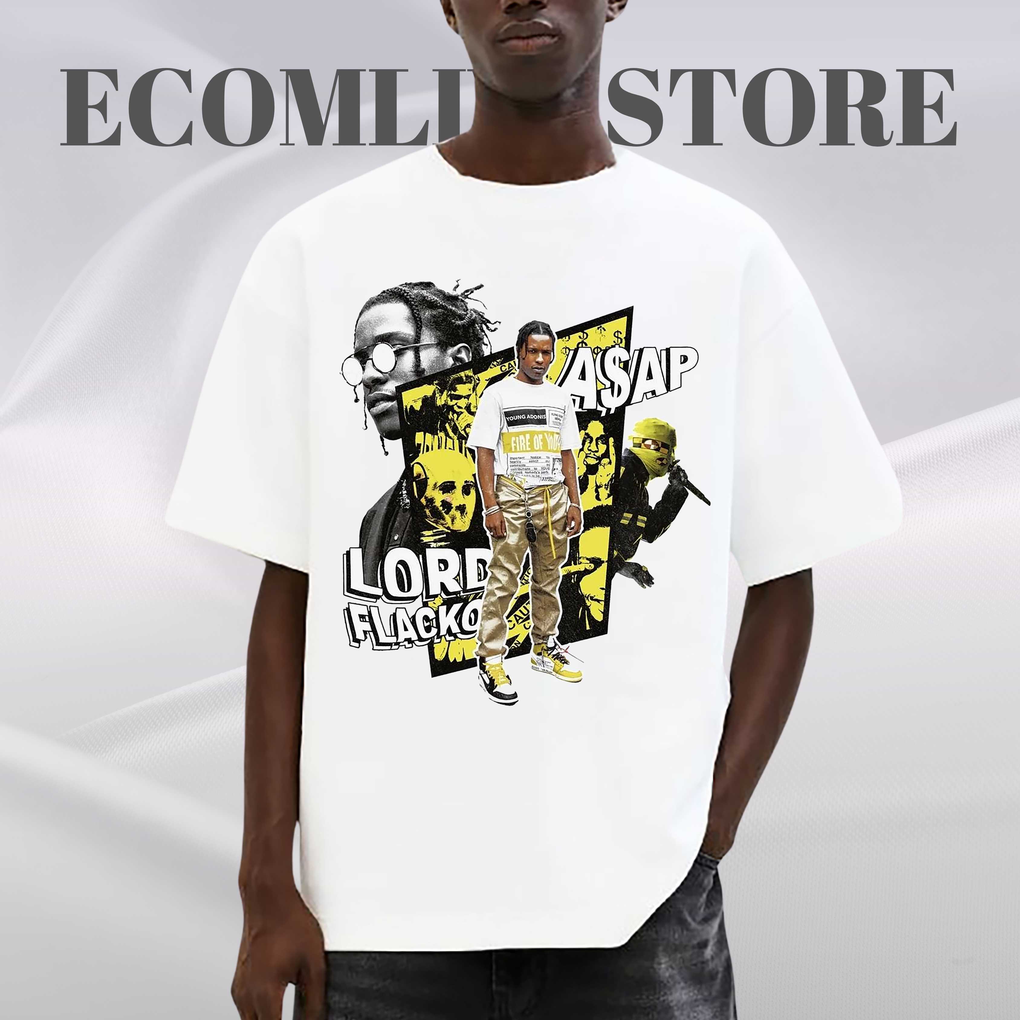Asap Rocky T-Shirt, Hiphop Graphic Tee, Comfy Cotton Fit